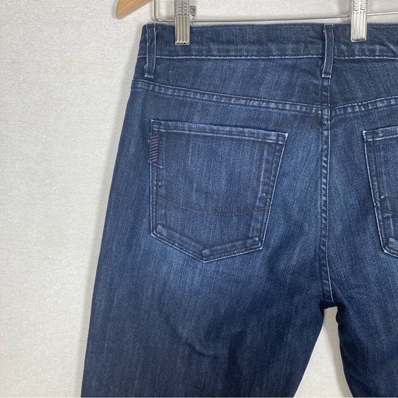 PAIGE Blue Straight-Leg Jeans Classic Fit - Picture 11 of 16